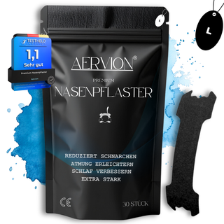 PREMIUM Nasenpflaster L (66x22mm) schwarz (30 Stk.)