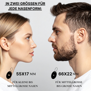 PREMIUM Nasenpflaster M (55x17mm) transparent (30 Stk.)