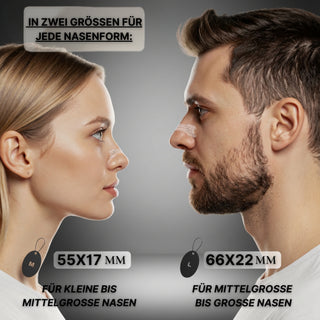 PREMIUM Nasenpflaster M (55x17mm) transparent (30 Stk.)